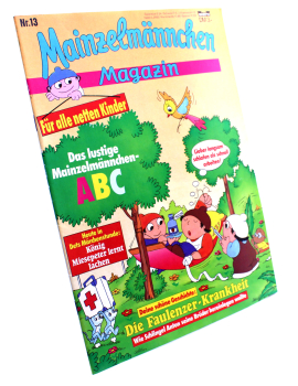 Mainzelmännchen Magazin Nr. 13 – Die Faulenzer-Krankheit | hoppla-stuff.de